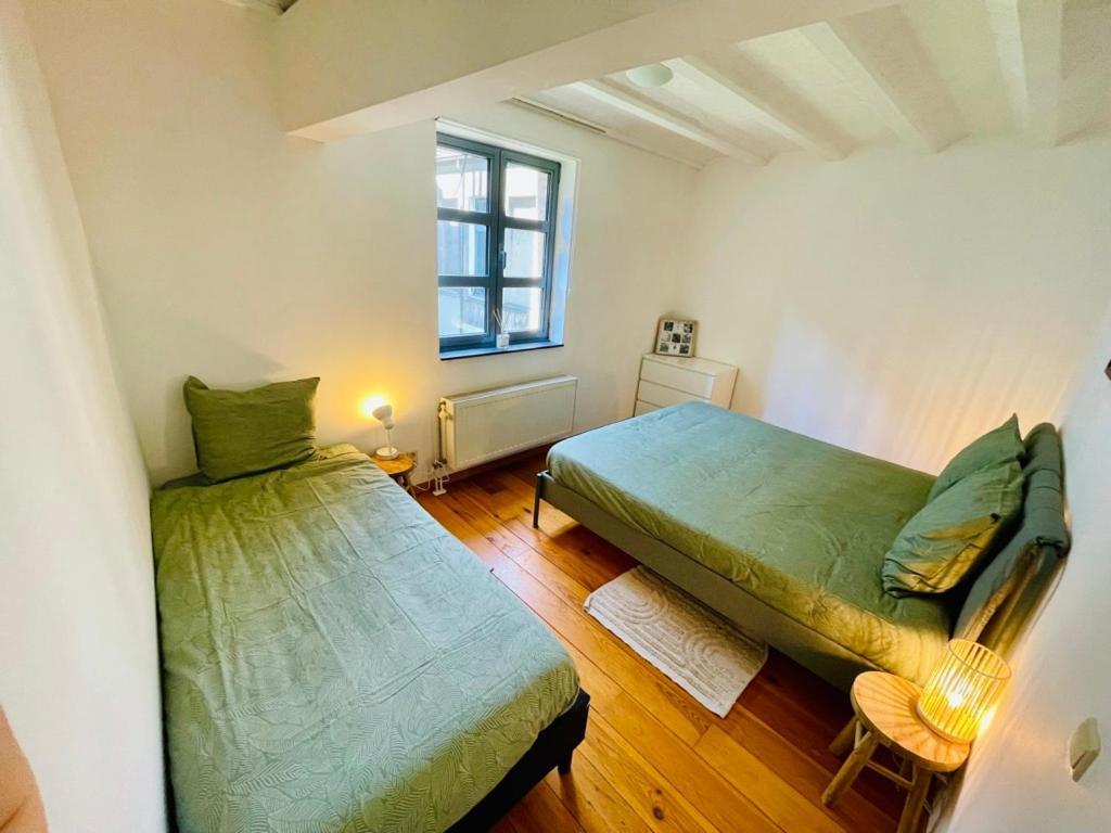 Down Town Oasis-Spacious Loft With Private Parking Bruxelles Eksteriør billede