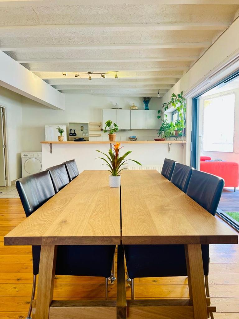 Down Town Oasis-Spacious Loft With Private Parking Bruxelles Eksteriør billede